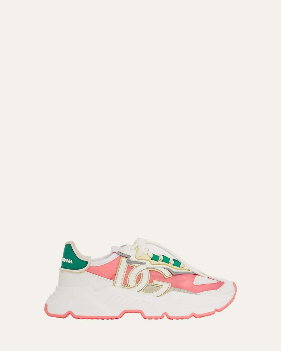 DG Colorblock Drawstring Runner Sneakers